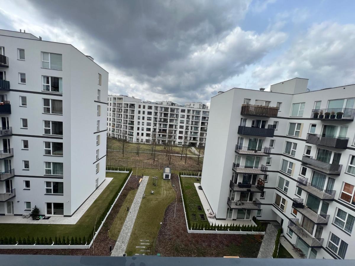 Home Apartament Metro Mlociny 97 Warschau Buitenkant foto